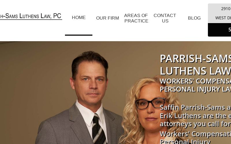 ParrishSams Luthens Law PC Workers' Compensation and Personal Injury