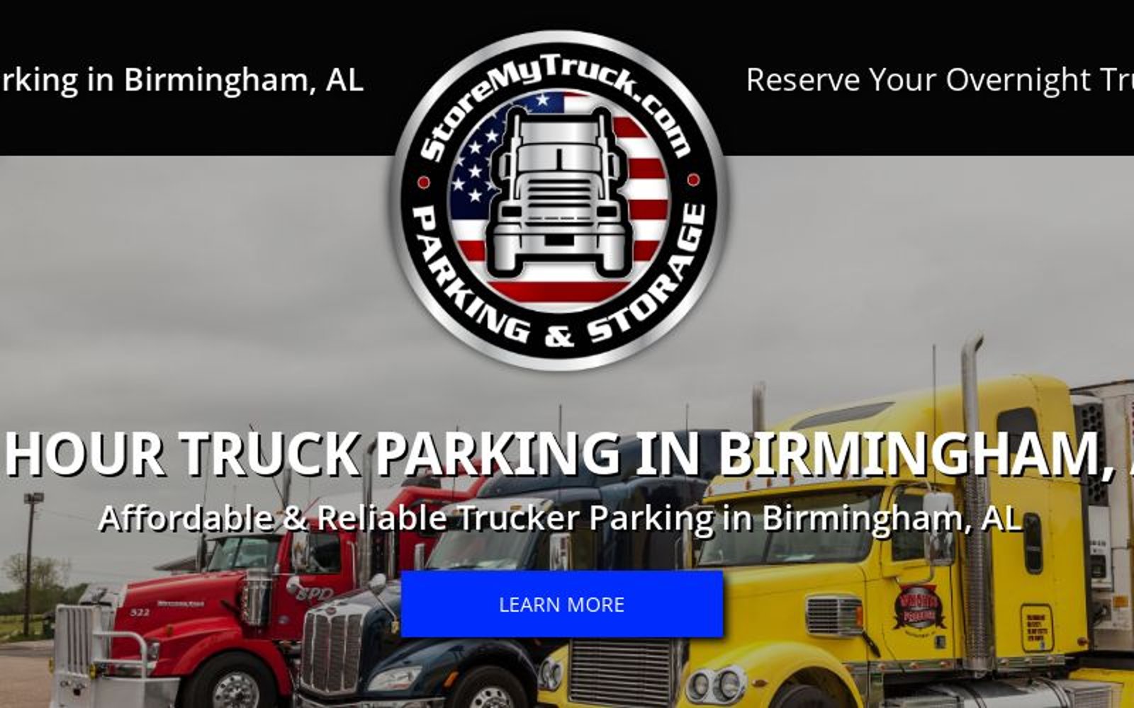 24 Hour Big Rig Truck Stop Parking Birmingham AL