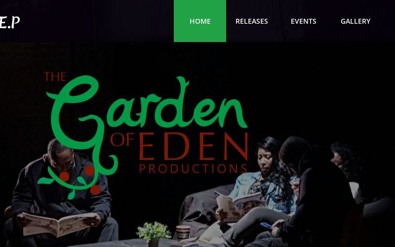 Garden of Eden Productions logo