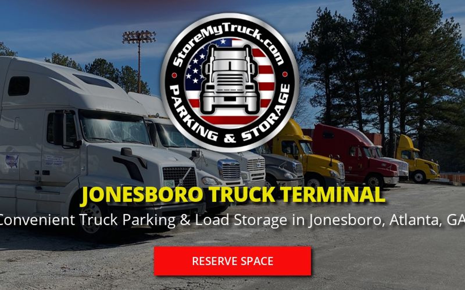 Semi Truck Parking Storage Terminal Joneboro