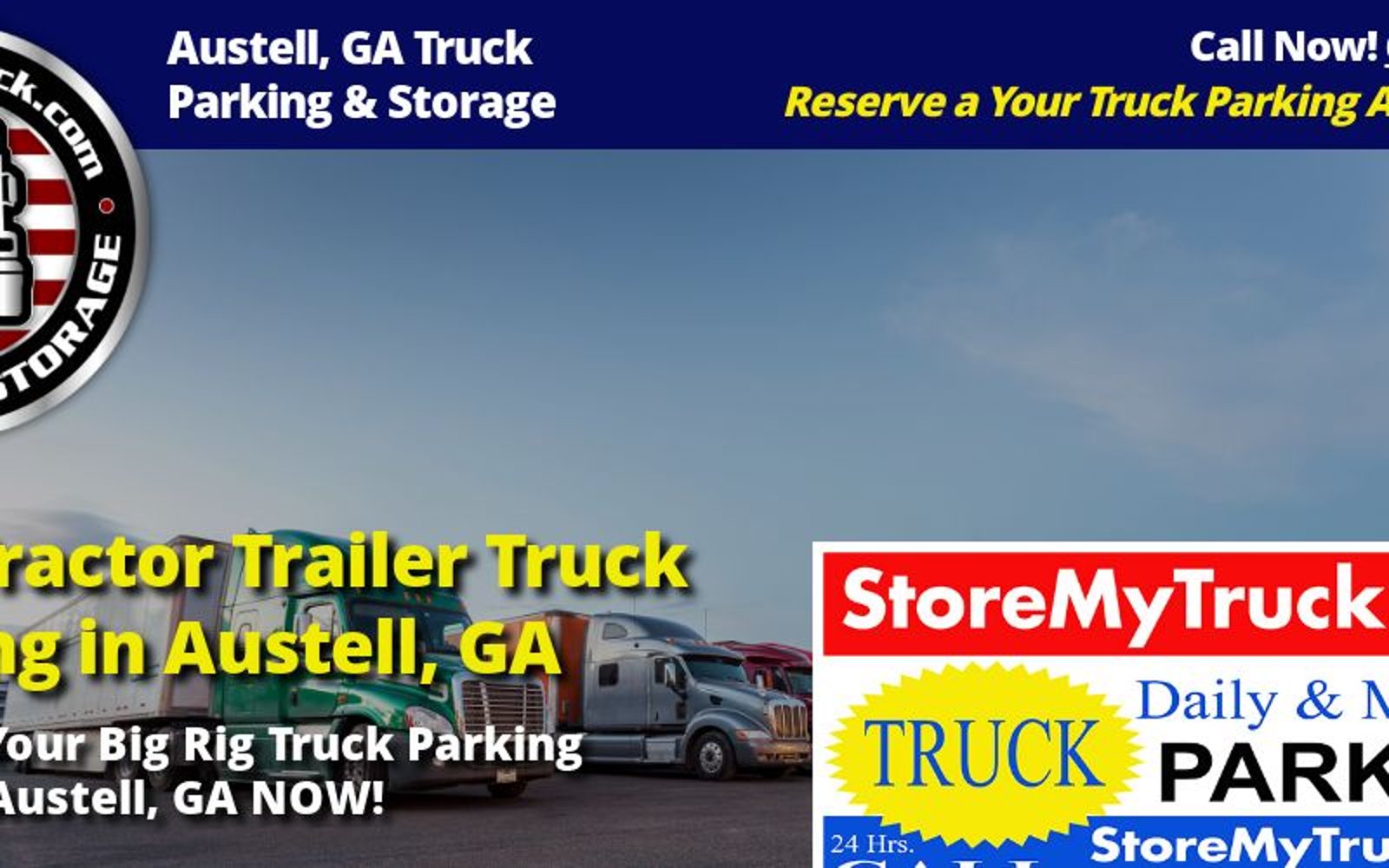Truck Parking & Trailer Storage in Austell