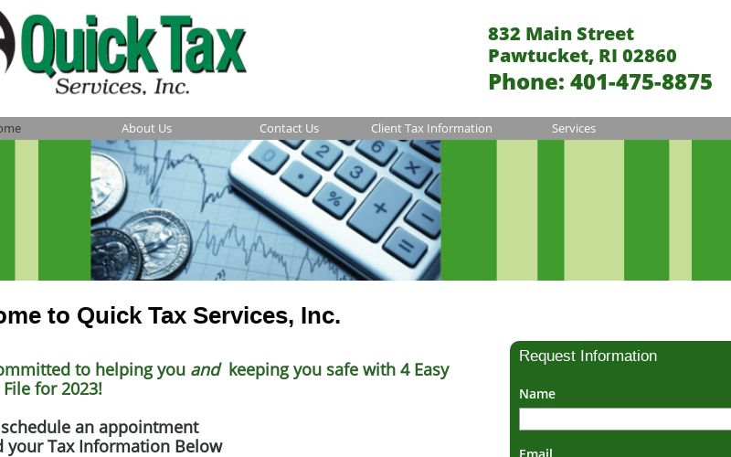 Quick Tax Services, Inc. Pawtucket, RI 02860