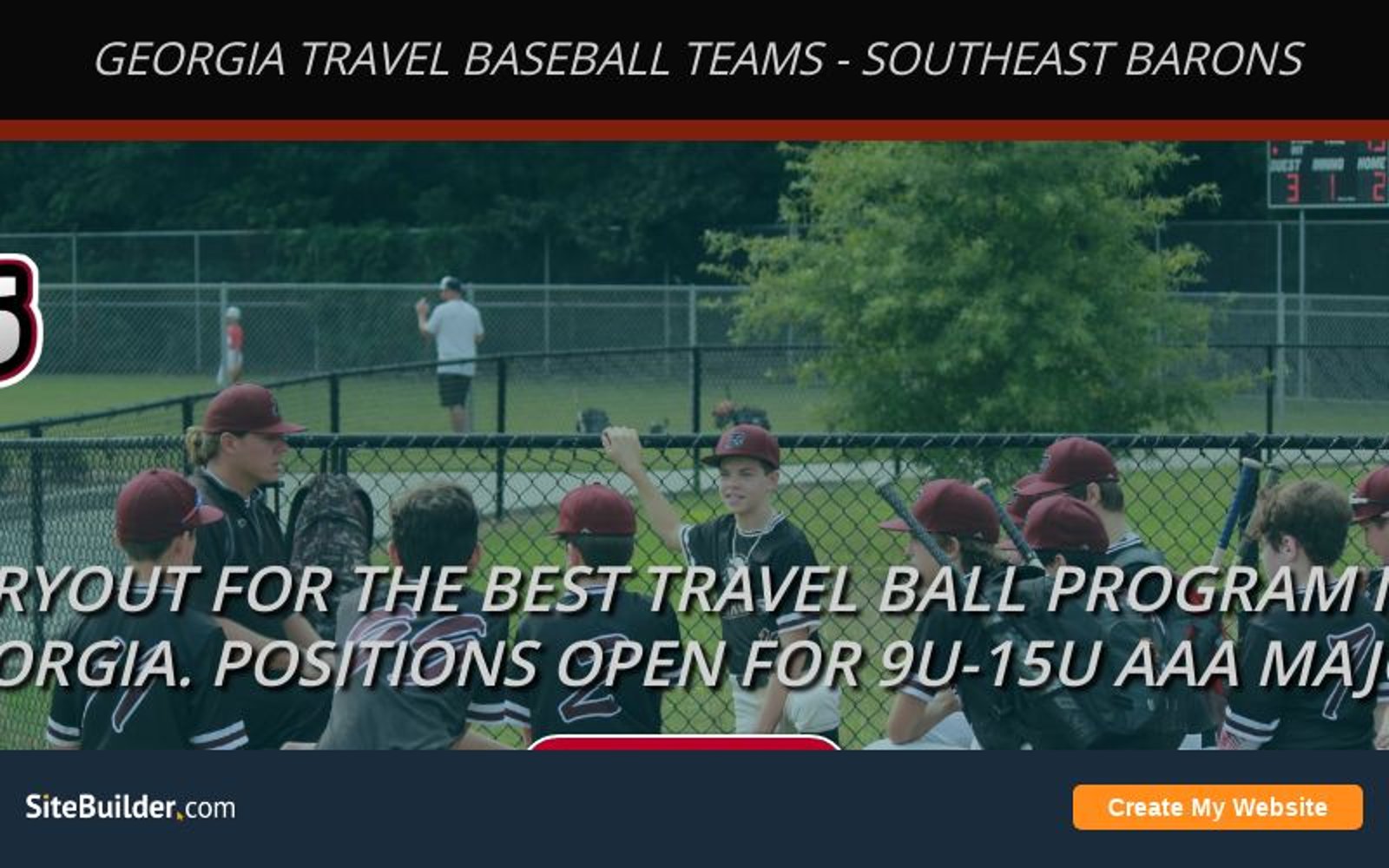 georgia travel baseball teams looking for players