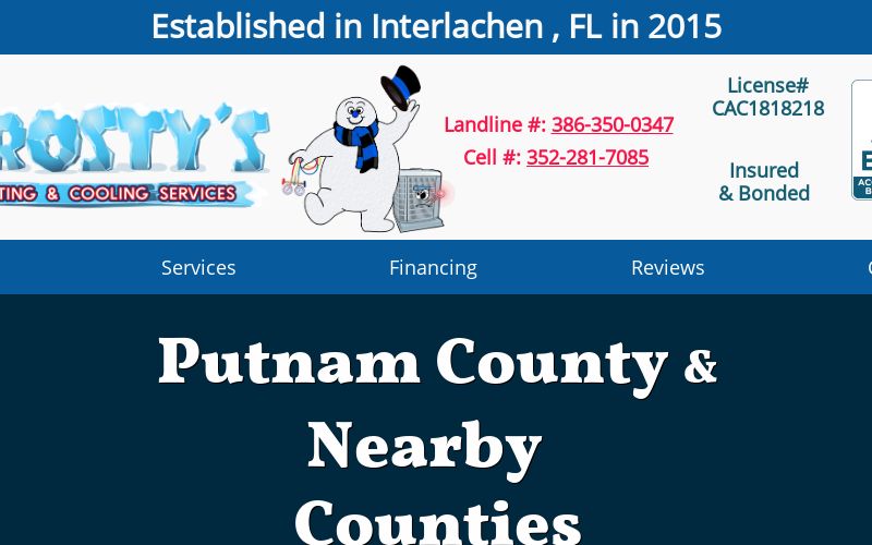 Heating and Air Conditioning HVAC Repair Marion & Putnam County