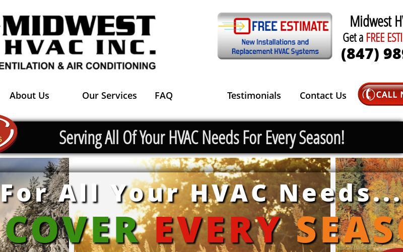 Air Conditioning Repair Gurnee, HVAC, Heating Repair Waukegan IL