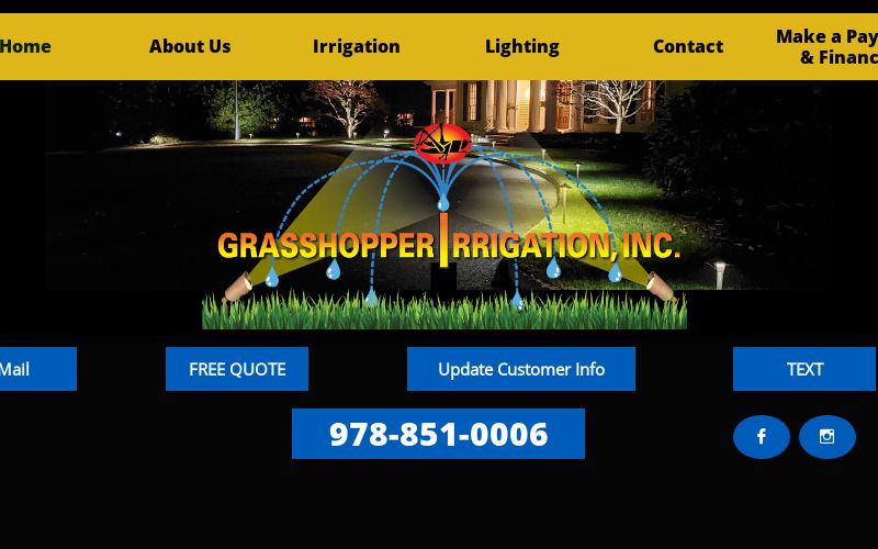 Irrigation Lawn Sprinkler System Tewksbury MA