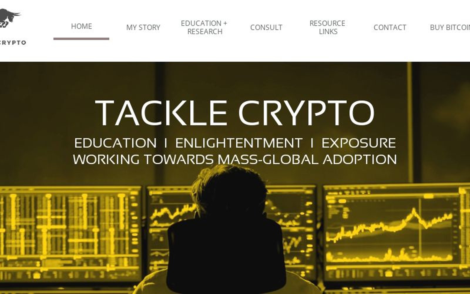 tackle crypto education i enlightentment i exposure working towards  mass-global adoption