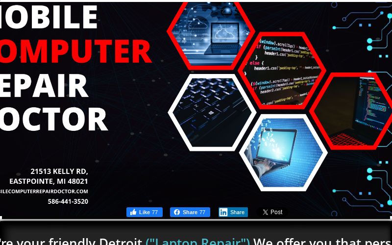  DETROIT MOBILE COMPUTER REPAIR 