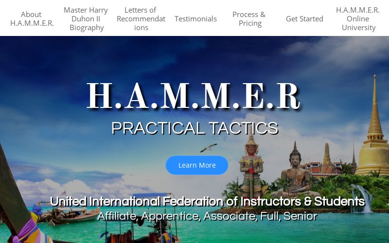 Universal Martial Arts / Hammer Practical Tactics logo