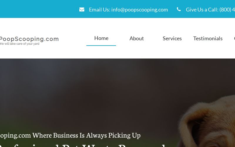 Pet Waste Removal Company Dog Poop Service Oakland Mi Poop Scooping