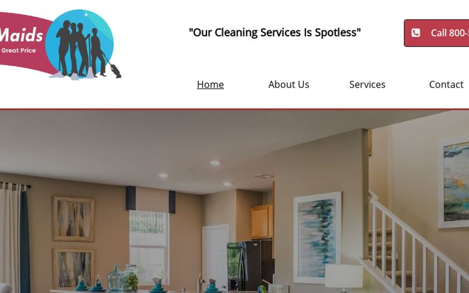 Home Page - Spotless Homes Services