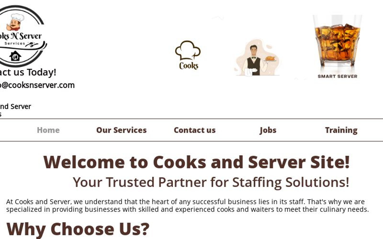 Cooks and Server Site!