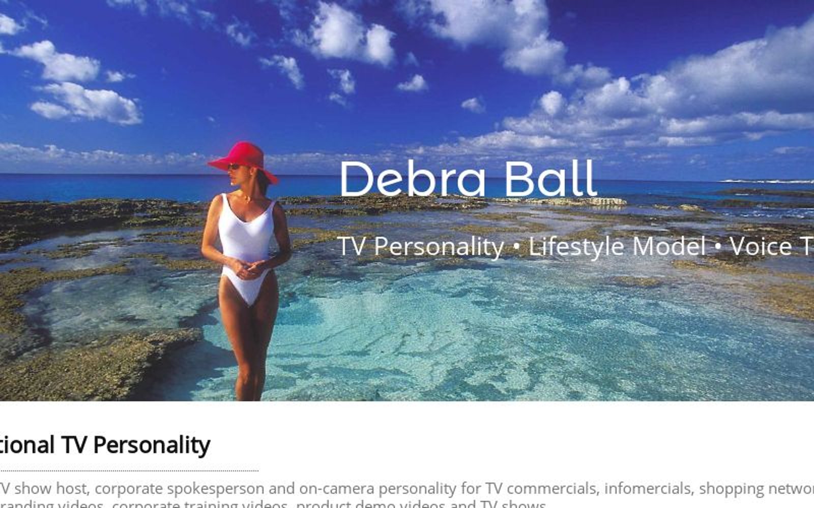 Debra Ball | TV Personality | Voice Talent | Lifestyle Model