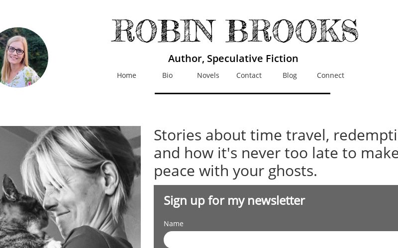 Home [robinbrooksauthor.com]