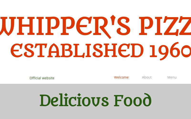 Whipper's Pizza