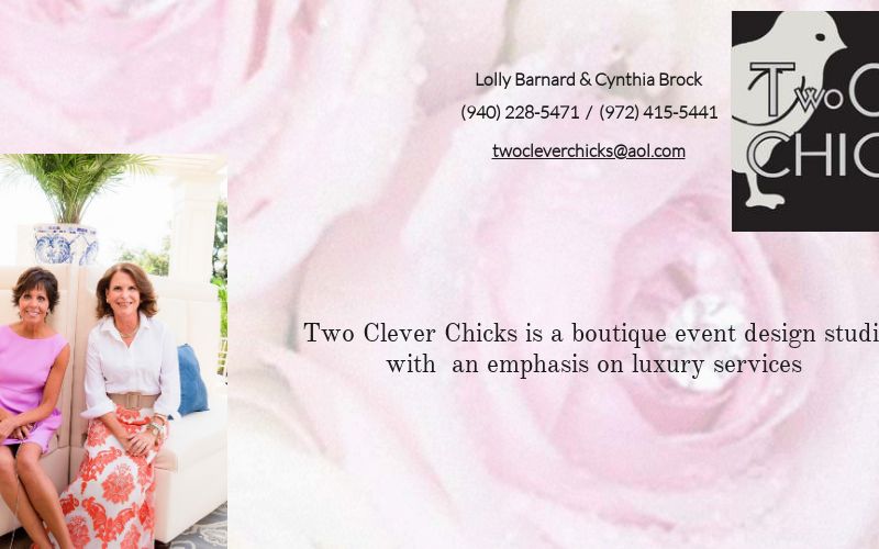 Two Clever Chicks website photo