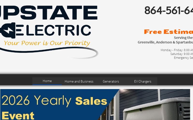 Home [upstateelectricsc.com]