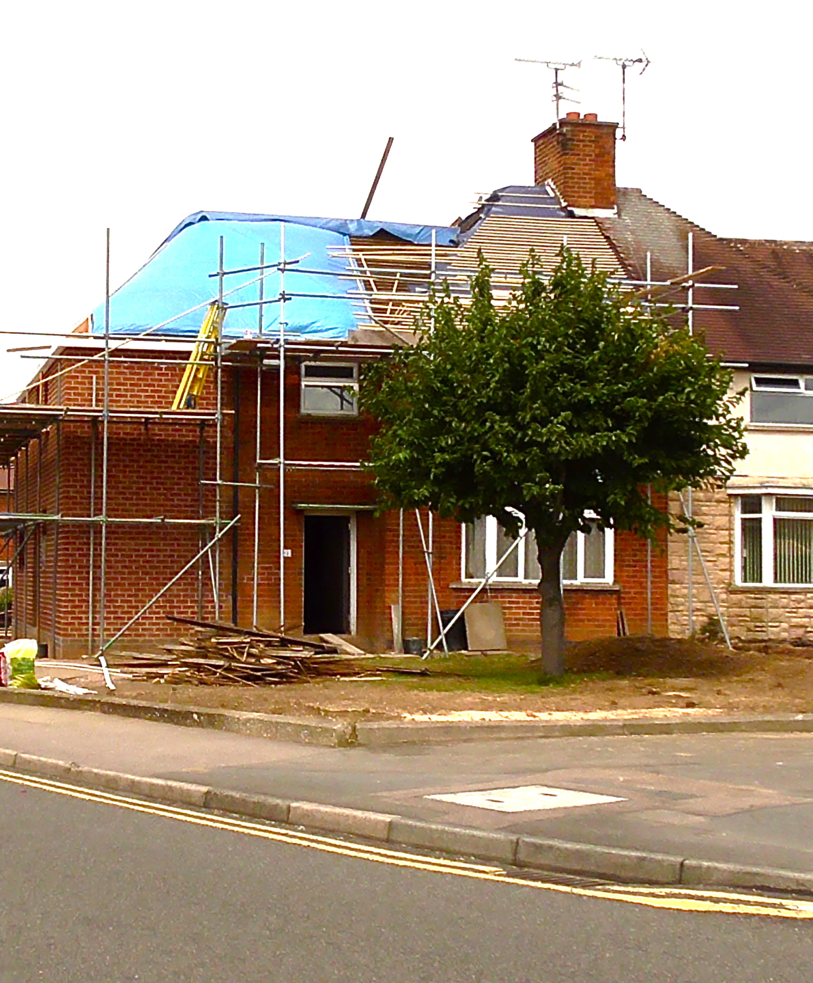 residential building site