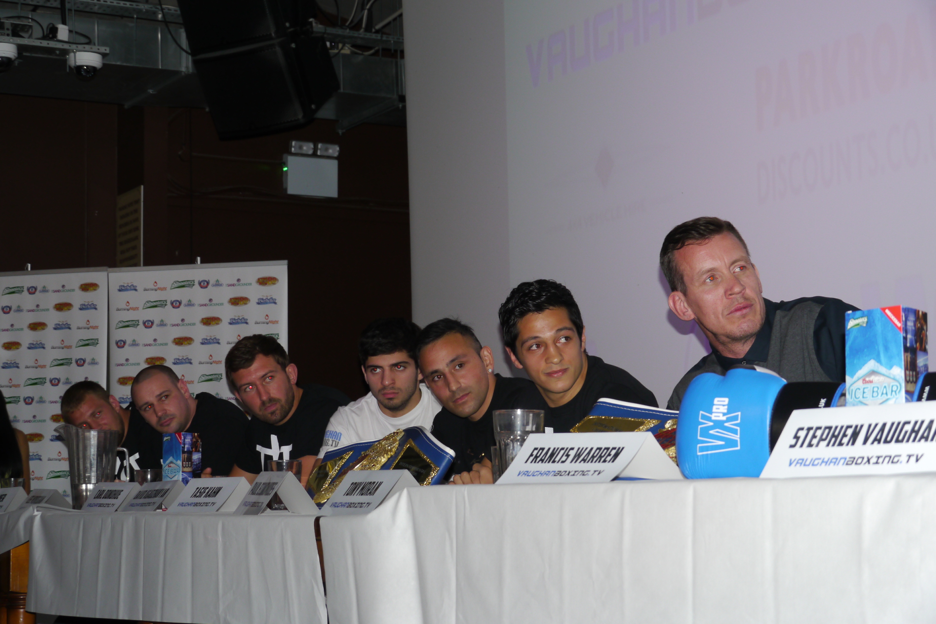 Fighters on the card