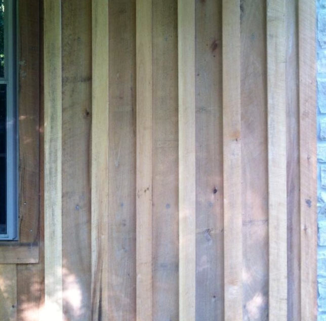 Board & Batten Siding Rough Sawn Poplar