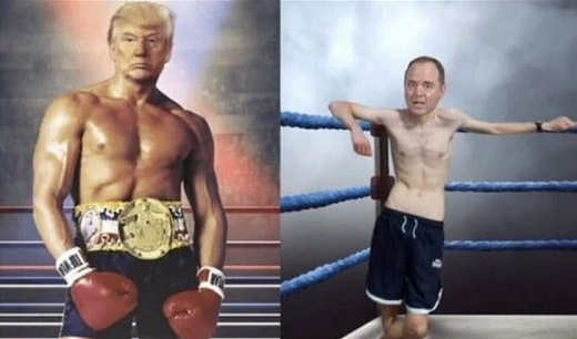 trump-rocky-adam-schiff-pencil-neck-geek