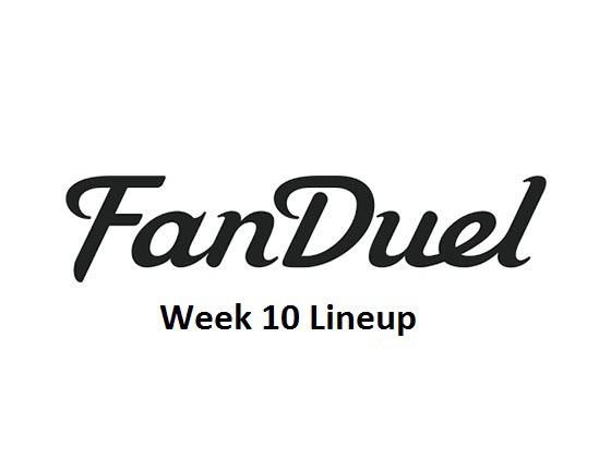 nfl week 10 fanduel picks