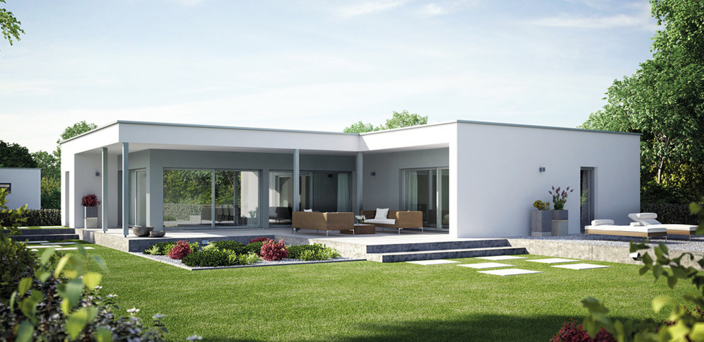  Modern  Bungalow  a stylish passivhaus kit home  for retirement