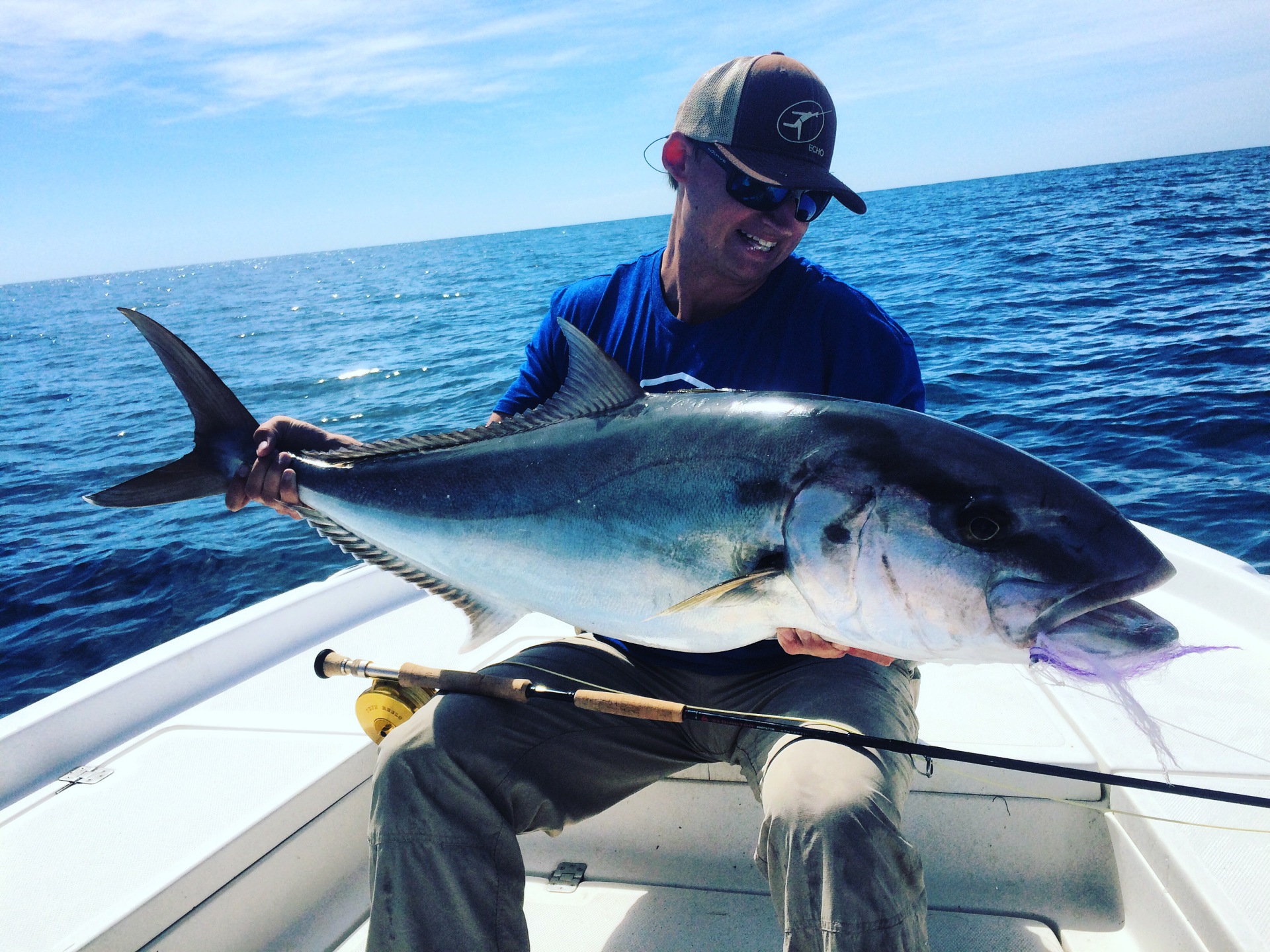 Amberjack topwater fishing