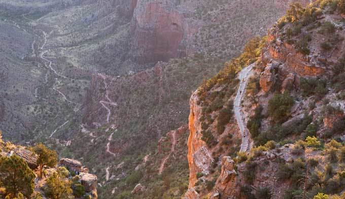 bright angel trail grand canyon