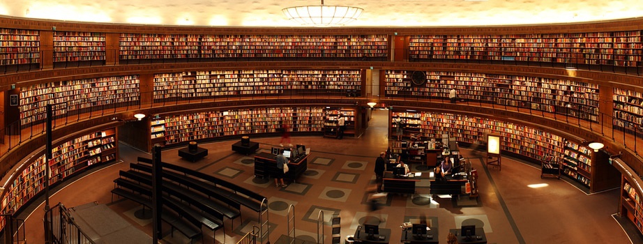 Libraries hold knowledge