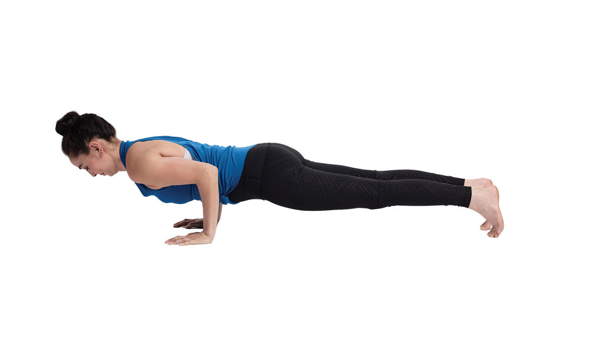 Pose of the Week Guide: Four Limbed Staff Pose (Chaturanga Dandasana) -  Oxygen Yoga Fitness