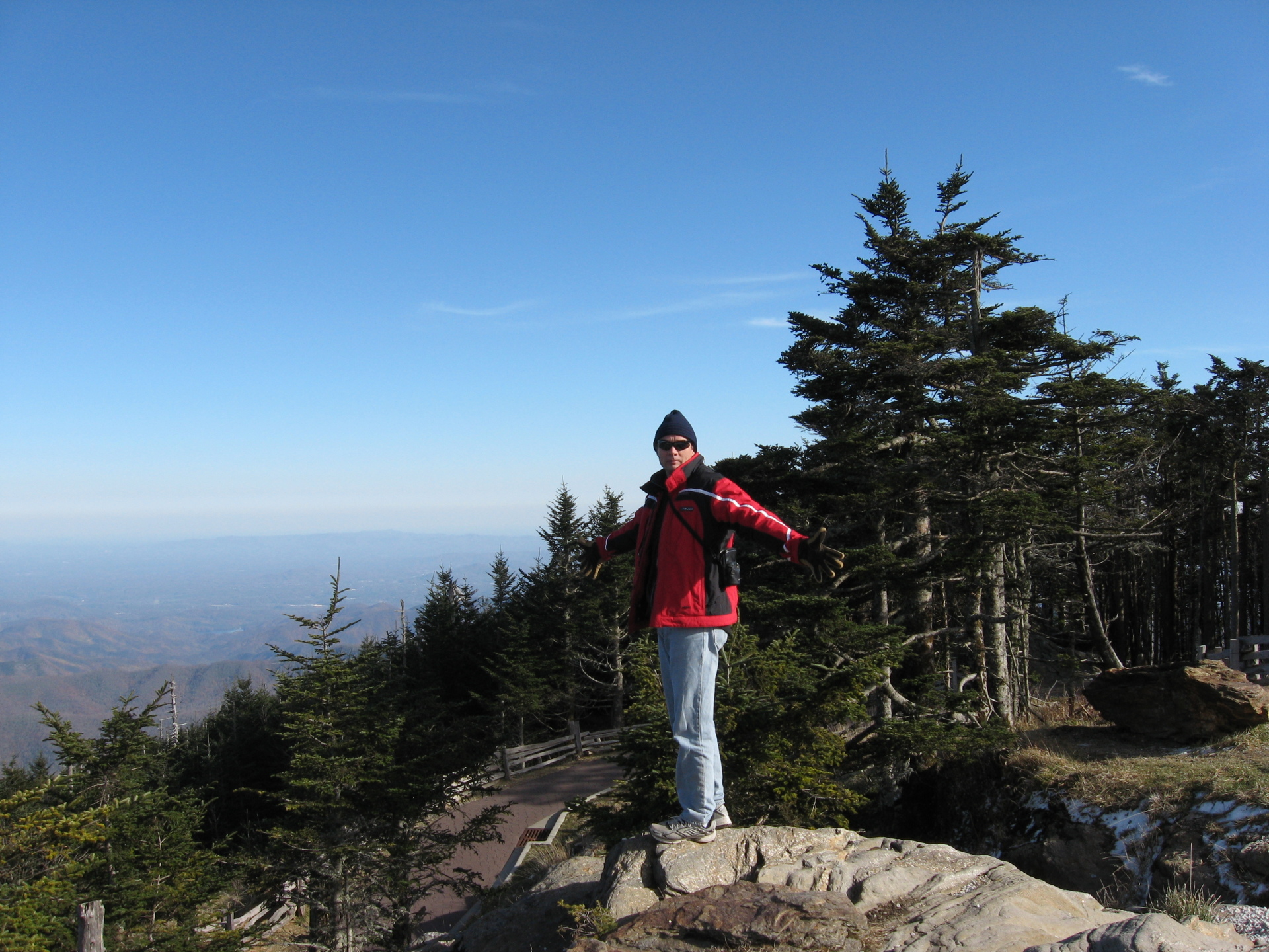 mount mitchell winter