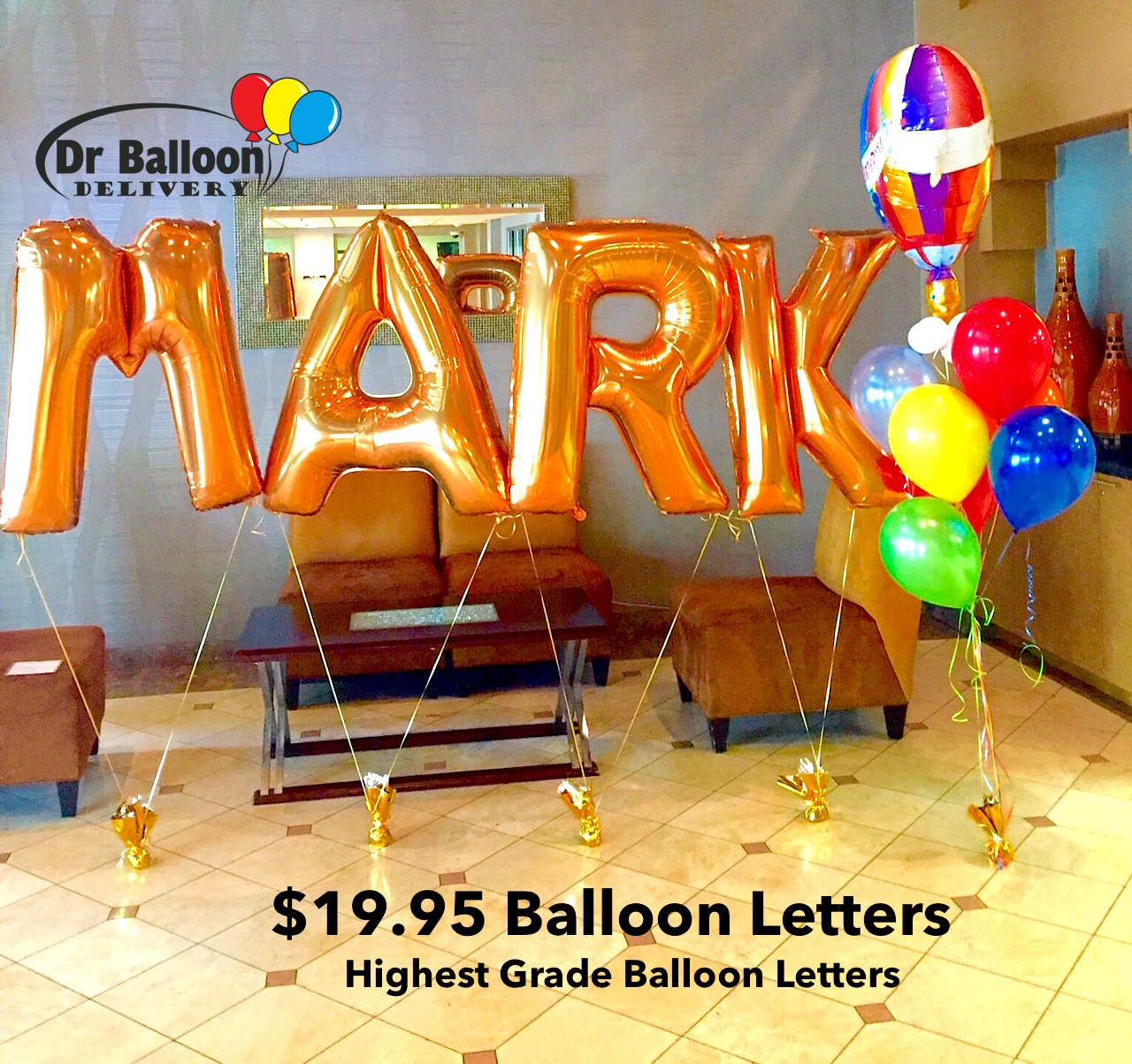 Balloon Centerpiece Los Angeles : Dr balloon delivery los angeles in la