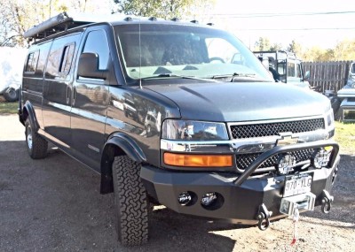 chevy express camper build