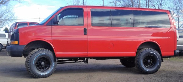 chevy express 35 high top