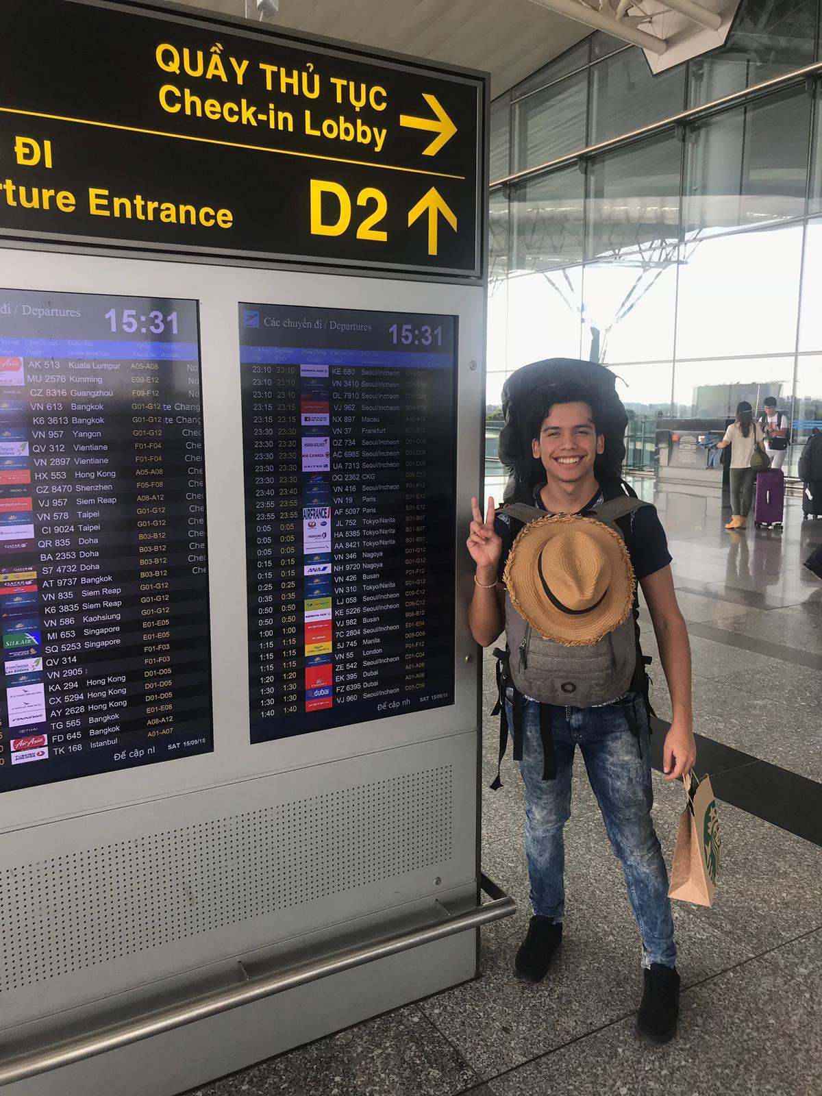 Camino a Camboya
