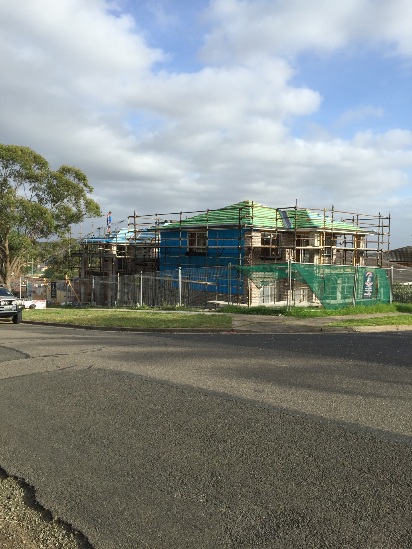 Ready forr roof tiles