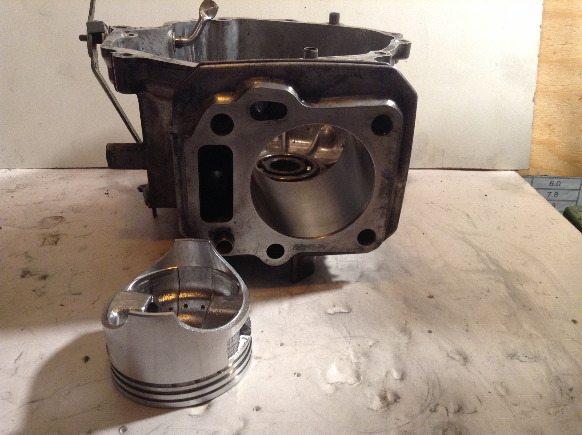 Motorcycle cylinder boring service, Cylinder honing service for ATV