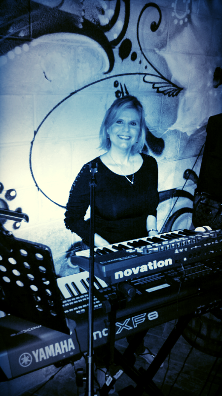 Exit Left's Susie Ramirez Keyboards and Vocals