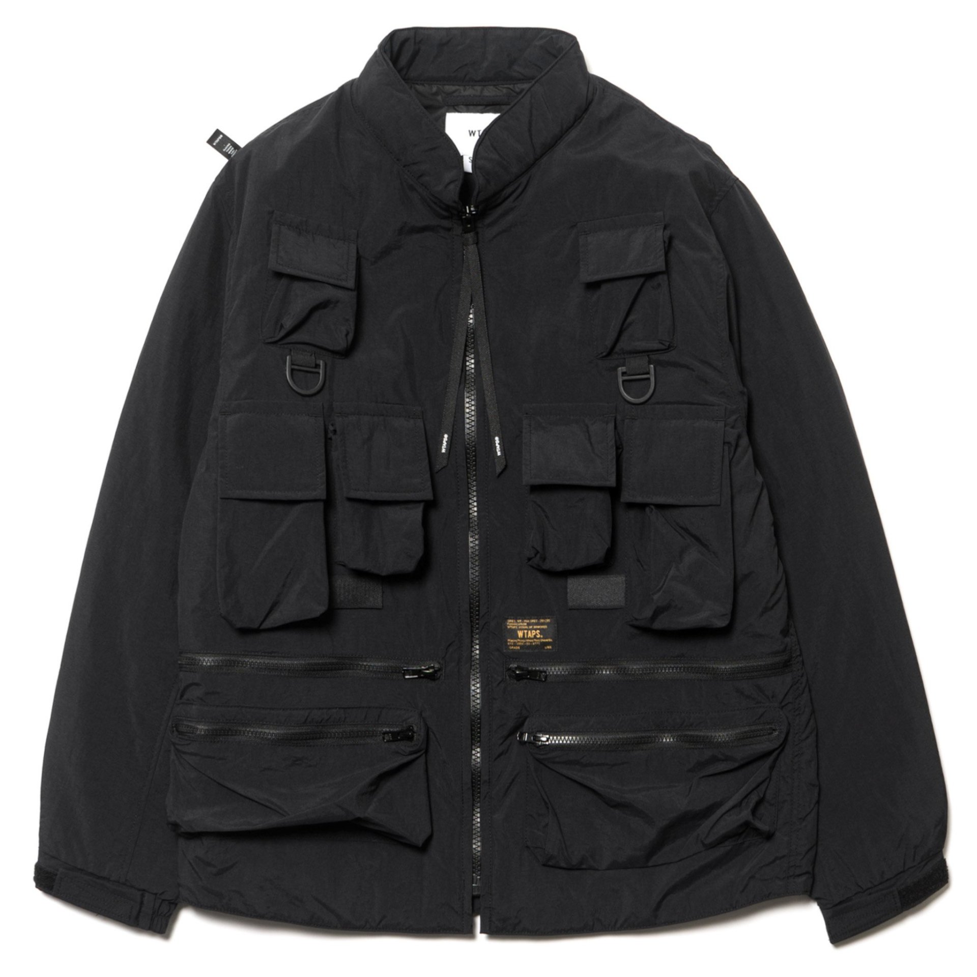 堅実な究極の WTAPS MODULAR JACKET black 03 ミリタリージャケット ...