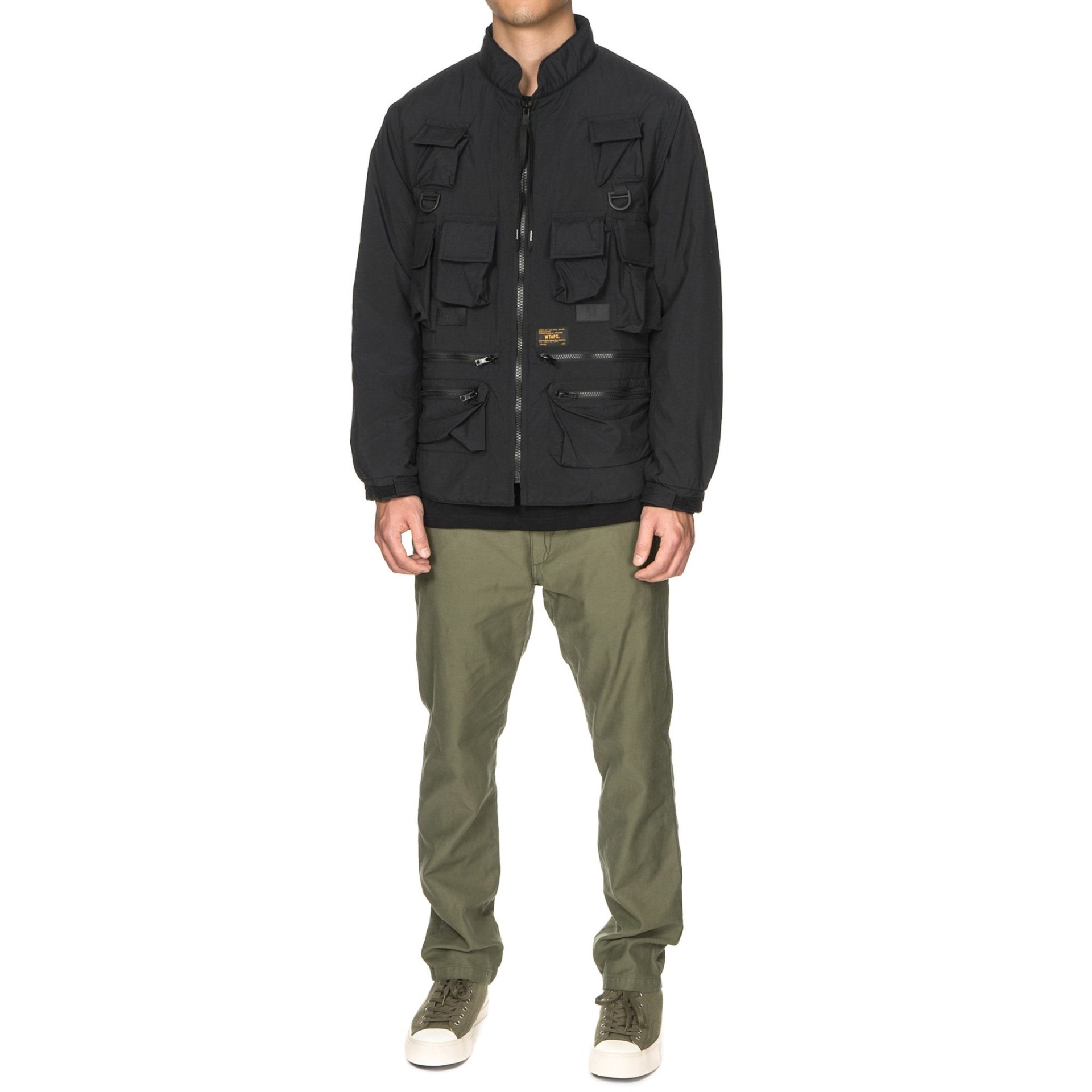 新販売店WTAPS MODULAR JACKET BALCK S 1 ミリタリージャケット