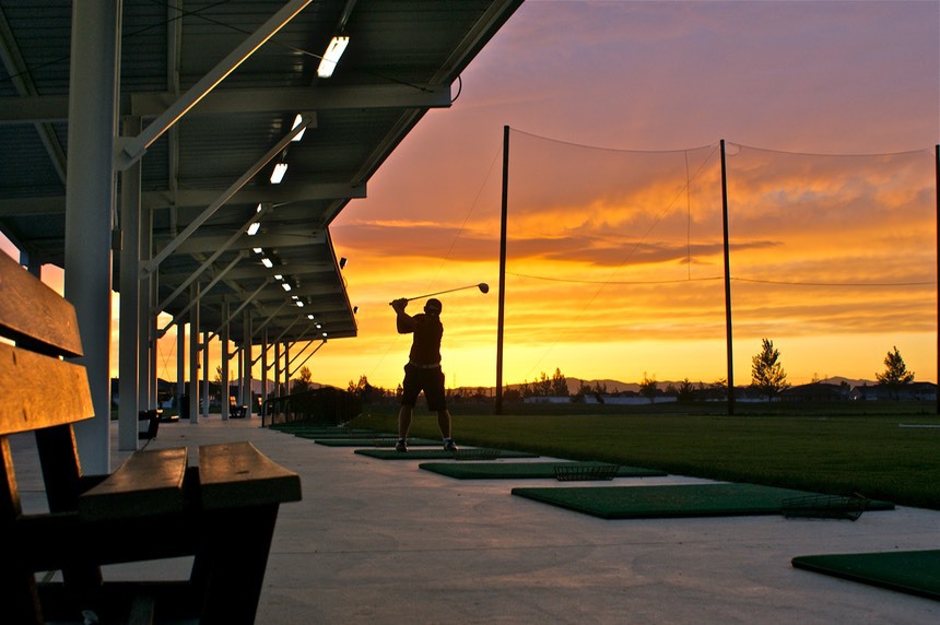 Marvelous covered driving range