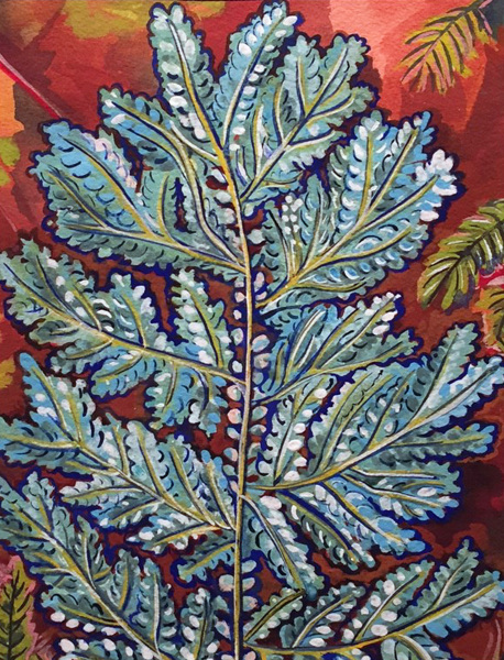 Blue Fern Miriam Zora Engel