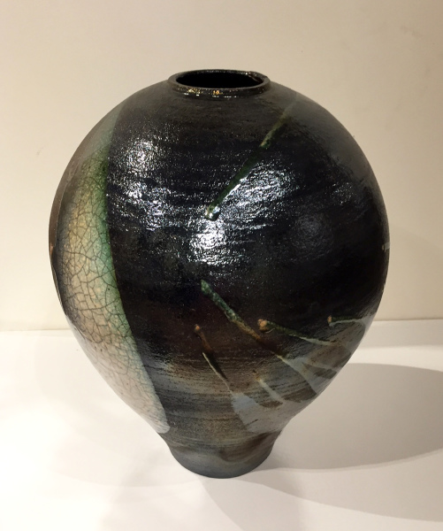 Large Raku Pot Jeff Chang