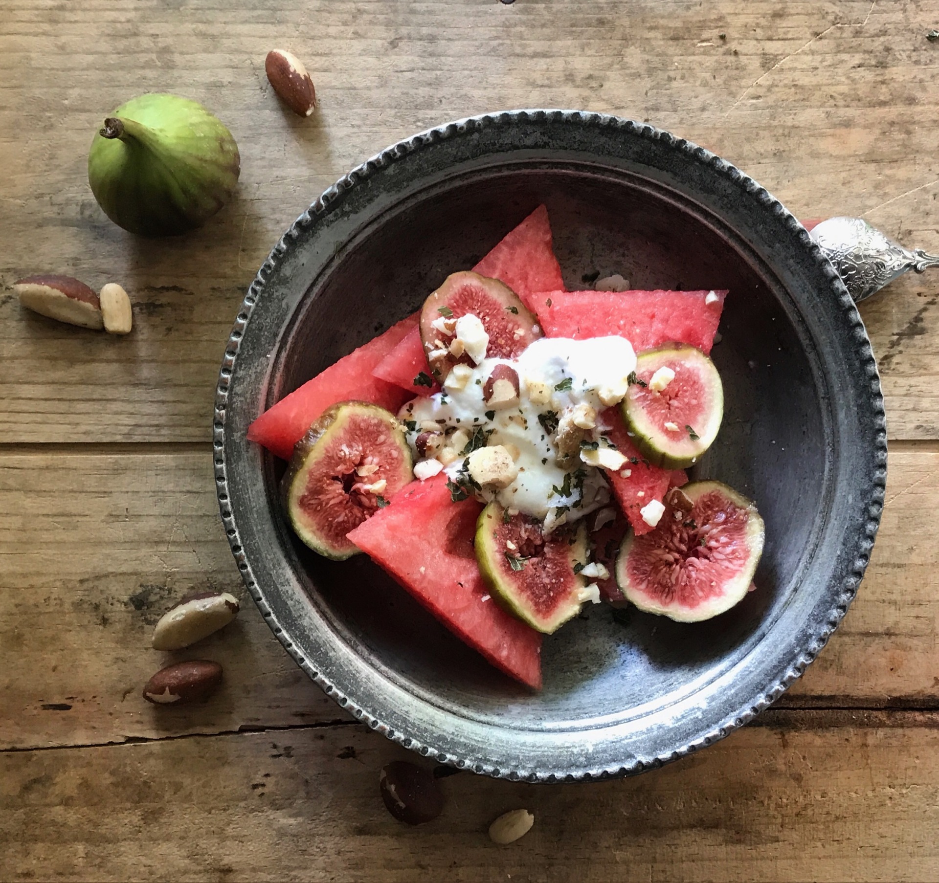 Watermelon with Figues 