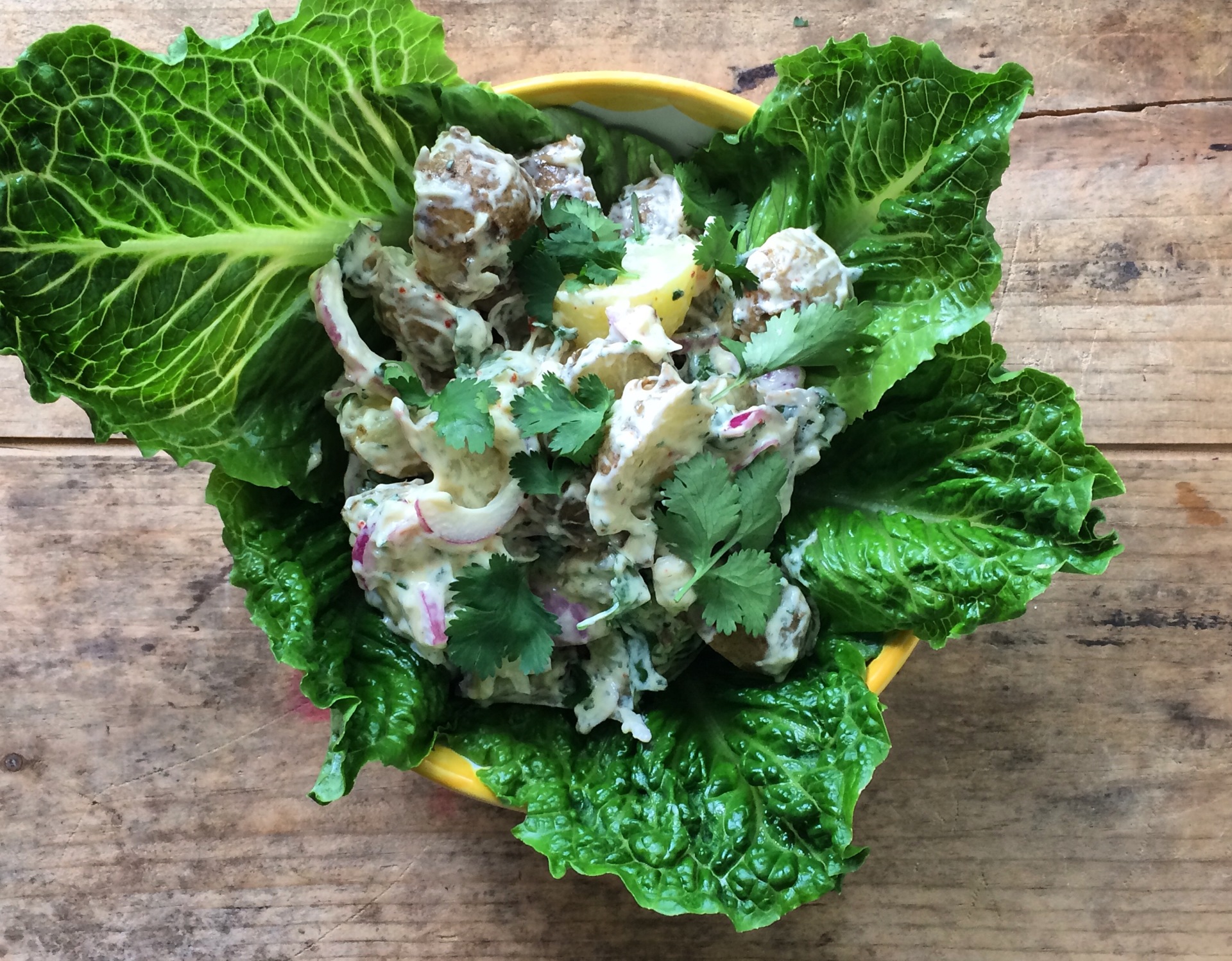 Poblano Potato Salad 