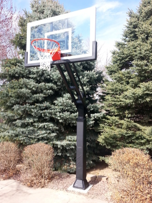 Basketball Goal Installation