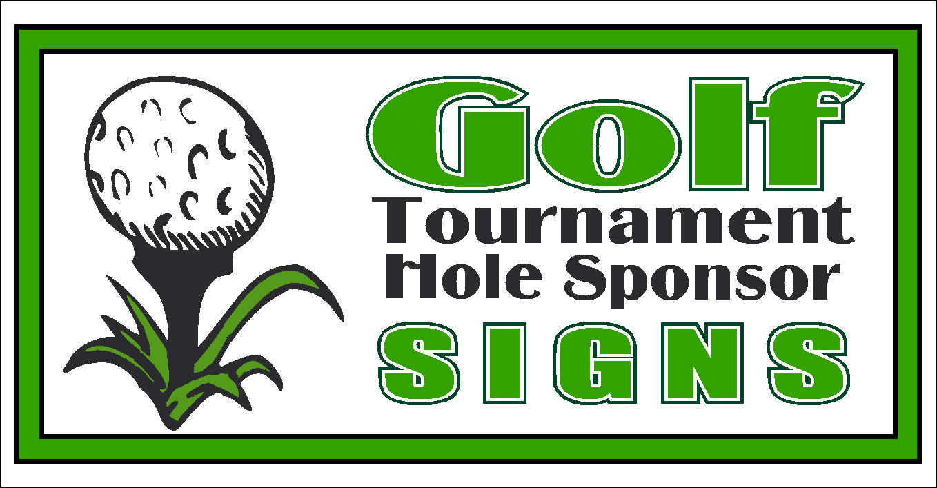 GOLF TOURNAMENT SIGNS