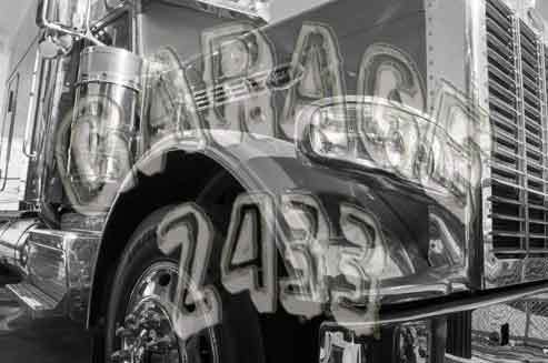 GARAGE 2433 peterbilt trucks