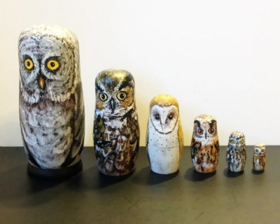 Owl Nesting Dolls